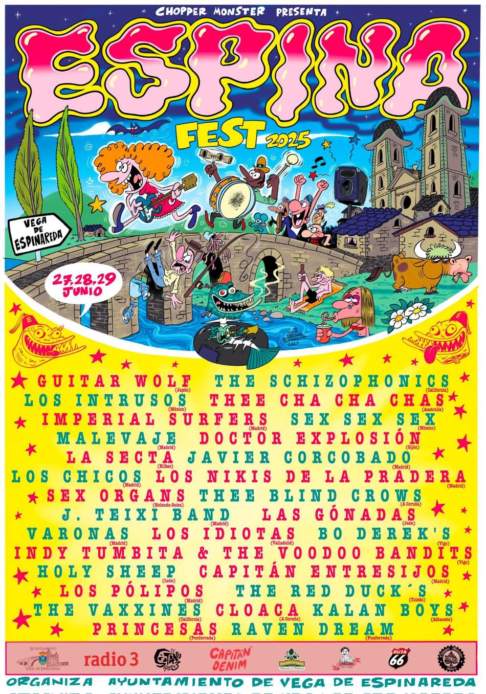 ESPINA 2025. El festival de Chopper Monster