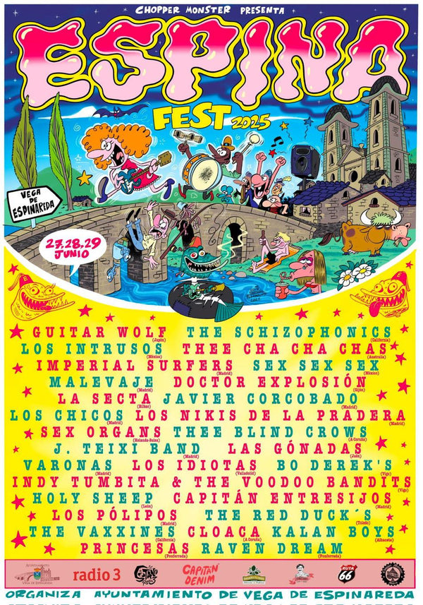 ESPINA 2025. El festival de Chopper Monster