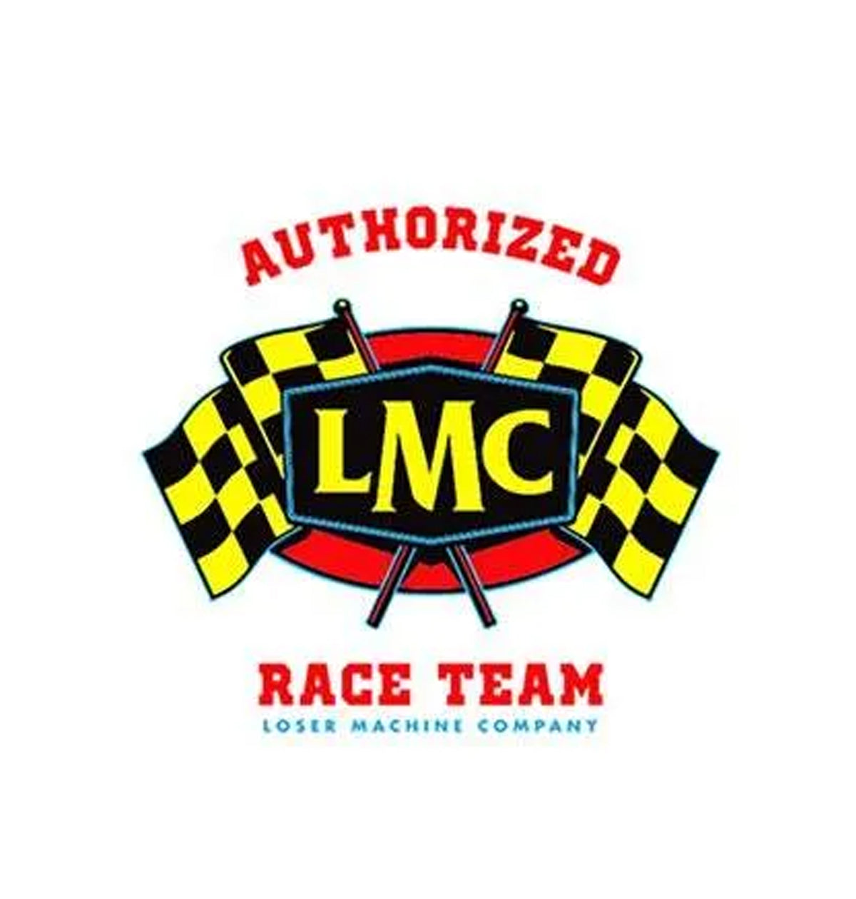 LOSER MACHINE STICKER RACE TEAM – Chopper Monster