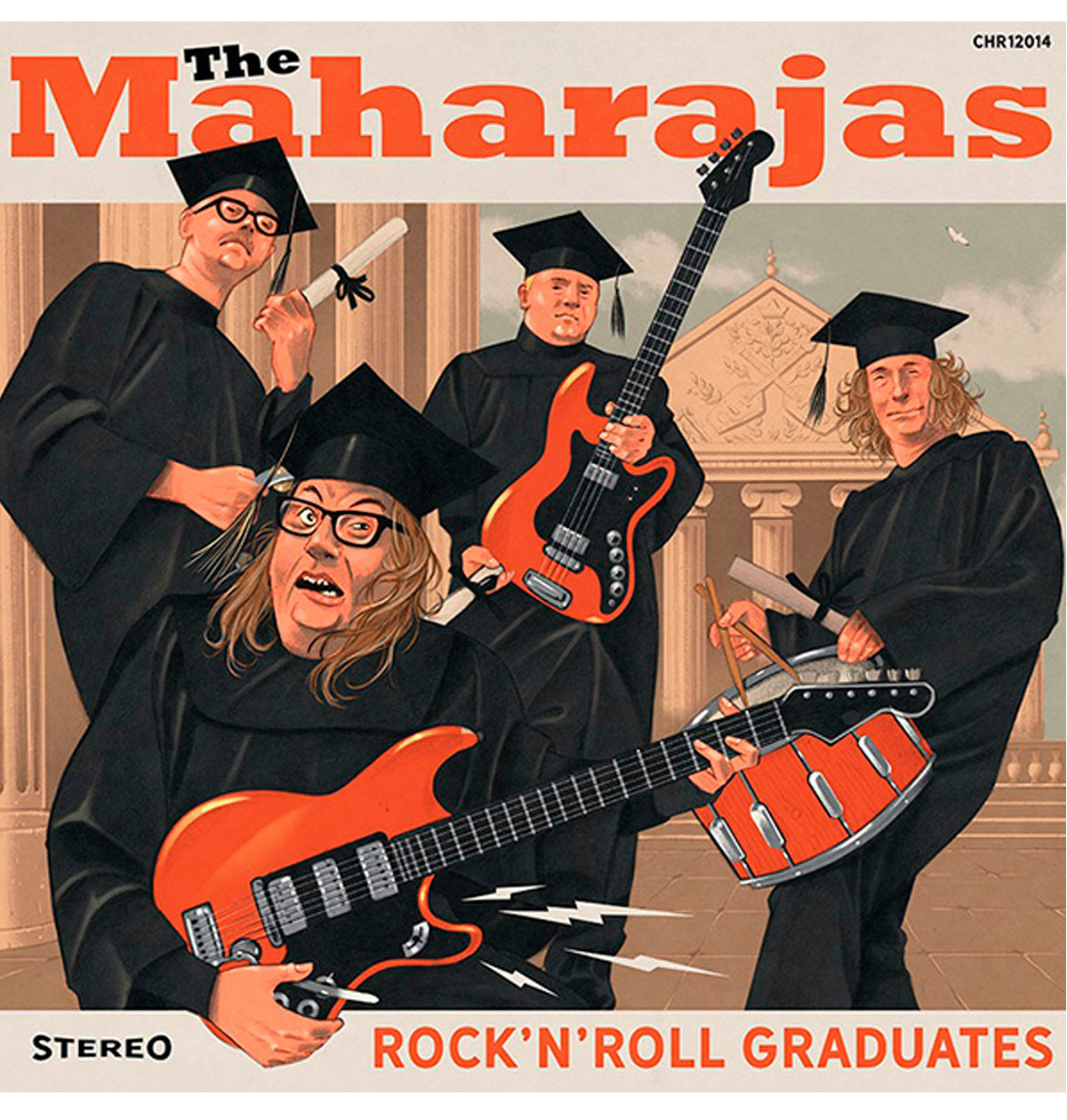 THE MAHARAJAS - ROCK'N'ROLL GRADUATES (LP) – Chopper Monster